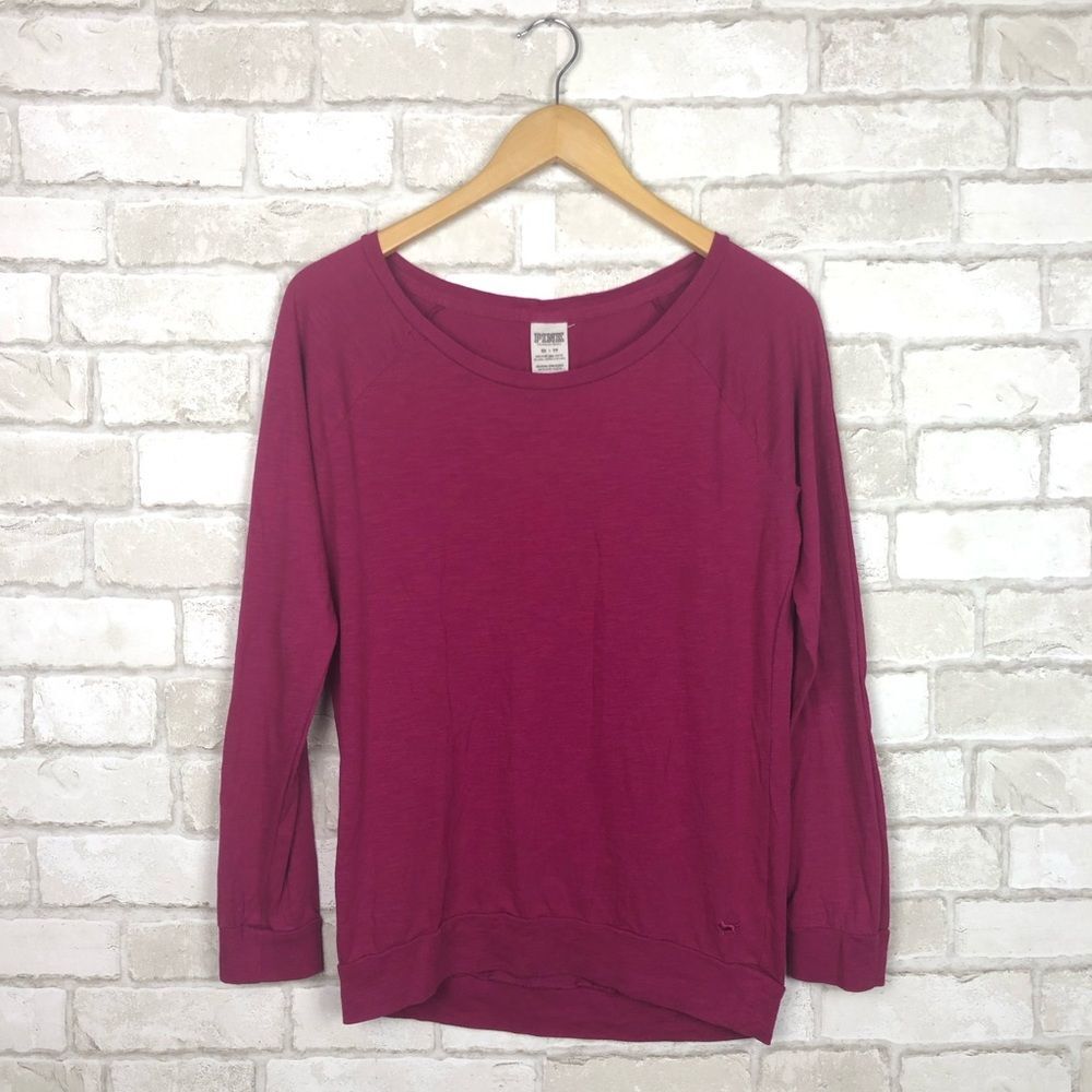 PINK Victoria's Secret Long Sleeve Top Size XS